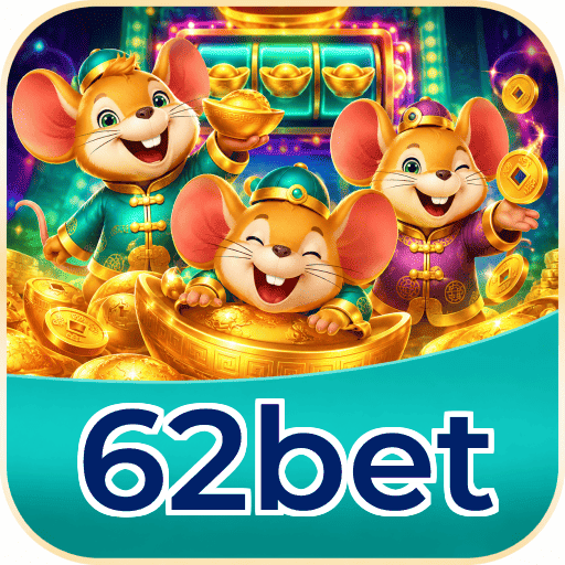 Interface do aplicativo 62bet mostrando jogos disponíveis no iOS e Android